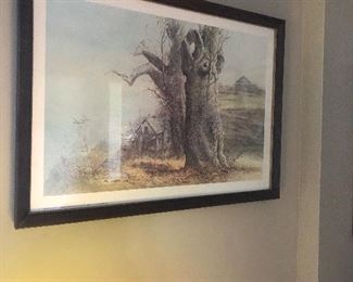 Ben Hampton signed and numbered 