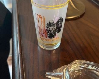 1998 Kentucky derby glass