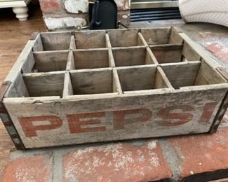 Vintage Pepsi crate