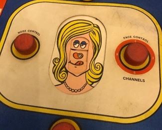 Toon a Vision cardboard and wood toy - fully operational face wheels