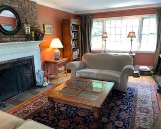 Huffman Koos sofas, Lane plantation Coffee Table, Lane End Tables, Lane Sideboard, everything shown in picture