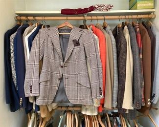 Great selection of 1970's to 80's jackets.all xs to s