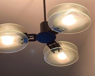 Italian 80's light fixture