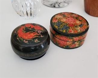 Lacquer Painted Boxes