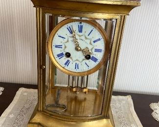 French Carriage Clock sold by Bigelow and Kinnard