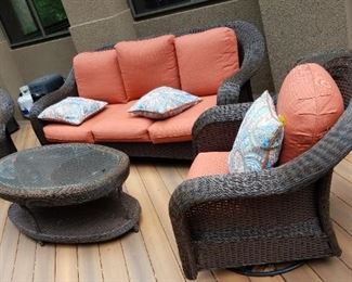 all seating comes with covers