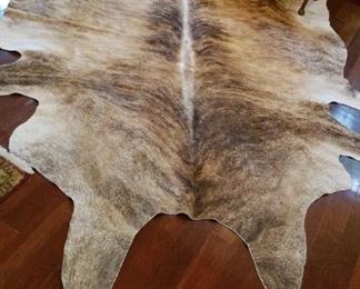 Longhorn cattle hide/rug from Ruidoso, New Mexico