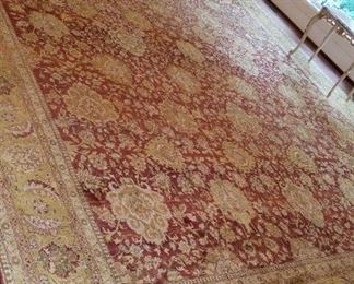 living room rug: 188" x 137"