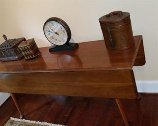 drop leaf table, 66" long