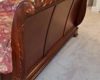 California King bed footboard