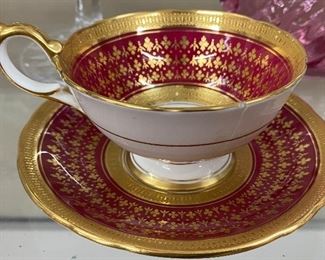Large Aynsley Cup and Saucer