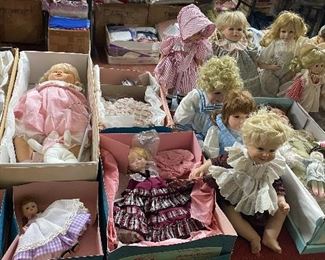 Several Dolls (Madame Alexander and more)