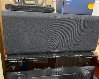 Yamaha Natural Sound AV Bluetooth Receiver RX-A870/Paradigm Center Speaker