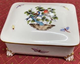 Small Hungarian Porcelain Box
