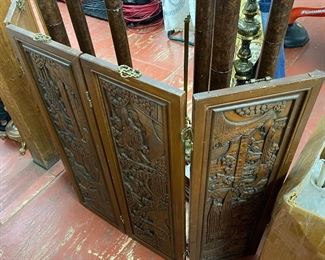 Oriental Wooden Panels
