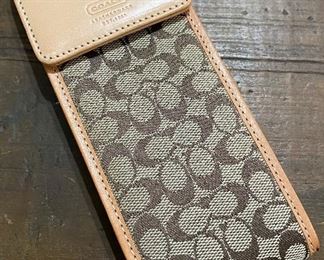 Coach Eyeglass Case