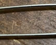 Turquoise and Silver Baby Pin