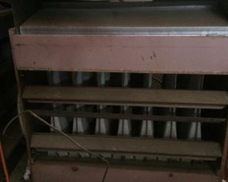 Suspended Natural Gas Heater by Reznor