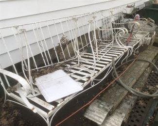 5 pc steel outdoor furniture great for your patio !