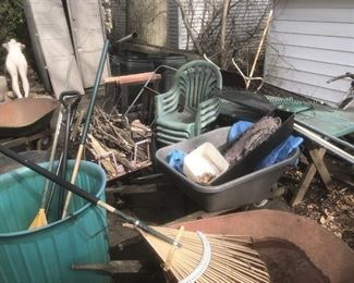 outdoor furniture, tools, accessories