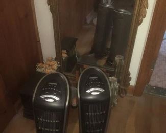 heaters, wall mirror