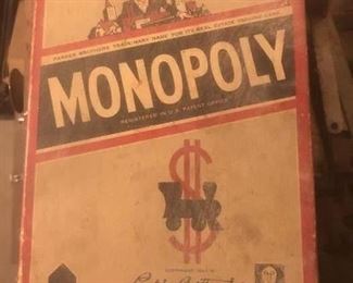 1950s monopoly game