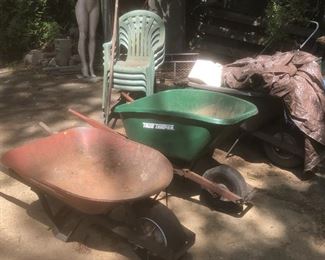 wheel barrows