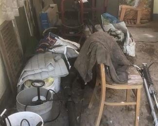 more stuff in garage