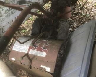 vintage roto tiller