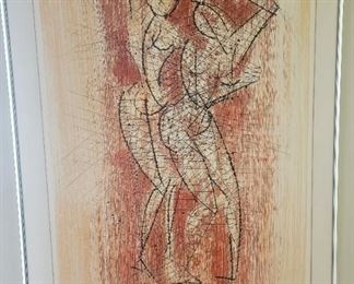 1960s limited edition lithograph