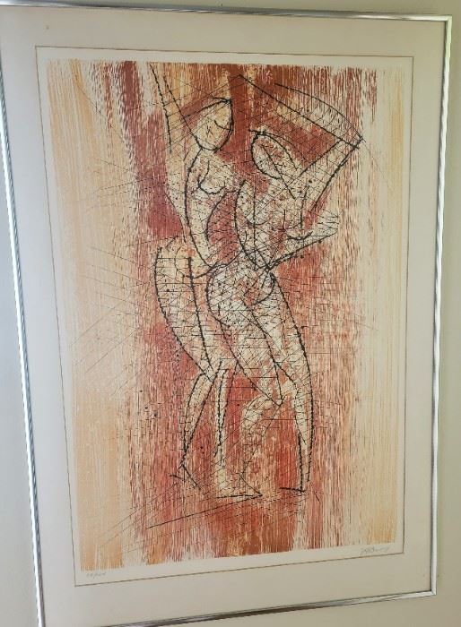 1960s limited edition lithograph