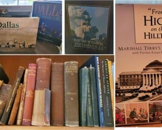 Dallas neighborhood books - framed old Dallas photograph