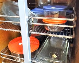 Pyrex storage containers