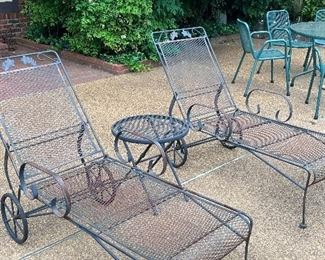 Vintage wrought iron