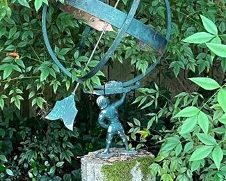 Vintage antique garden decor