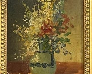 Very fine French School oil circa 1780s