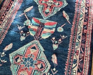 Stunning Persian Hamadan 10ft runner