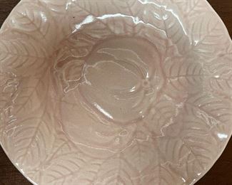 Rare  one color antique majolica 