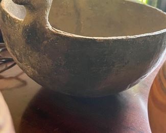 PRE-COLUMBIAN large duck bowl