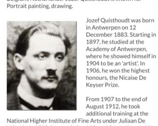 Biography of Quisthoudt
