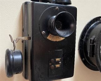 Intercom Box Metal Bakelite GrayBar Early Antique