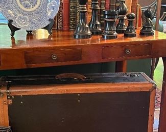 Fine old English writing desk 