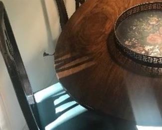 Gorgeous set of 4 CHIPPENDALE chairs…authentic!   Circa 1840s England.