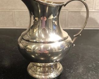 Reed & Barton Sterling The Pilgrim Tea Set with creamer, sugar and large tea pot…VERY RARE…$$$