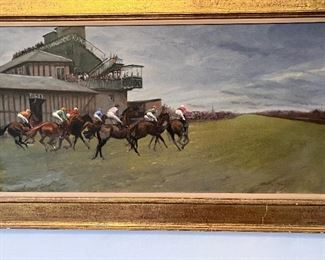 Original oil on canvas by Henry Koehler.