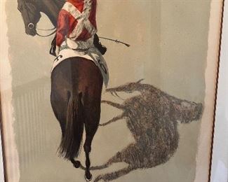 Original watercolor by Koehler that was issued in a limited series as prints.