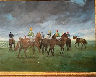 Original oil on canvas by Koehler