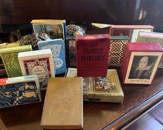 Antique & Vintage British playing cards sets!  All full decks.