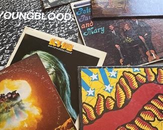 Lots of vintage vinyl!!!