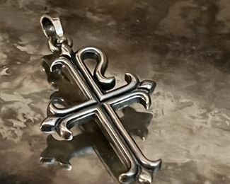 Sterling Celtic cross 